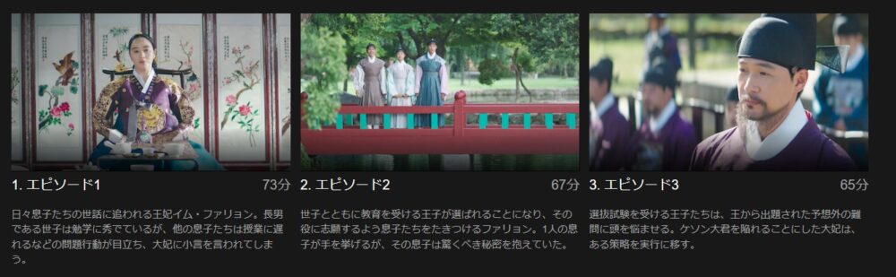 シュルプNetflix　話数